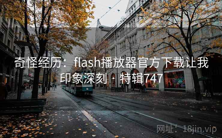 奇怪经历：flash播放器官方下载让我印象深刻 · 特辑747